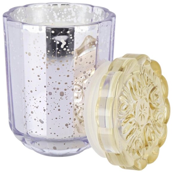 ILLUME Lavender La  La Scented Candle in Flourish Glass NWT - Picture 2 of 4
